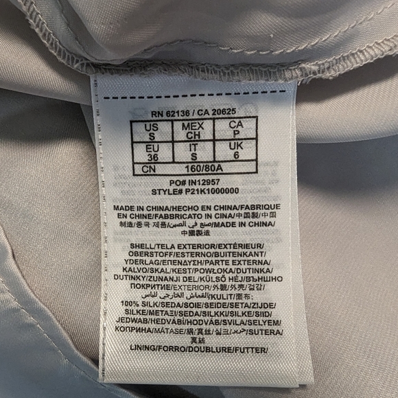 Marciano Floral Silk Midi Dress - Size S - Picture 5 of 10